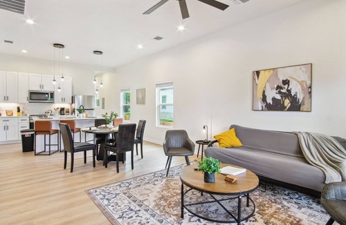 Near East Side Apartment | 3BR/2BA Breathtaking Views Near Exciting Downtown!
