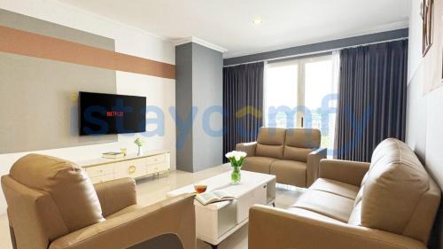 Lubuk Baja Apartment | 3BR Aston Residence 0701 City View
