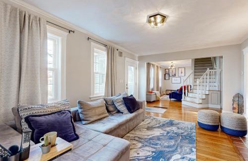 Newton Upper Falls House | 3BR Home with Deck Walkable to Transit and Eateries