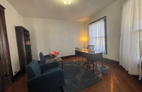 Terre Haute House | 3BR suite w/office close ISU, The Mill, and the Downtown Area