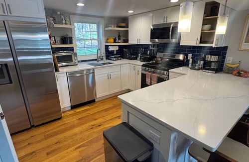 Foxboro House | 3BR Townhome Near Gillette Stadium, Deck, Grill & Parking