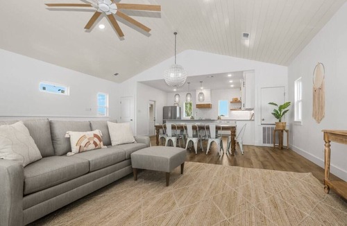 Port Aransas House | 3BR, Walk to Beach, Pool Access | Mustang Royale