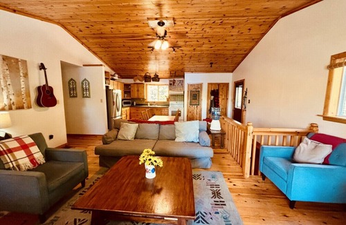 Dysart et al Cottage | 3BR Waterfront Cottage w/Woodstove and Hot Tub