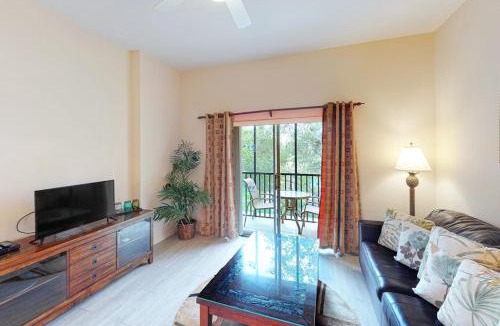 Bahama Bay House | 3rd floor condo w gym basketball court tennis court balcony restaurant
