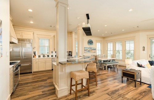 Beachside Village House | 3rd Row in Beachside Village - Elevator, 4 Decks, 2 Suites, 9 Miles to Downtown