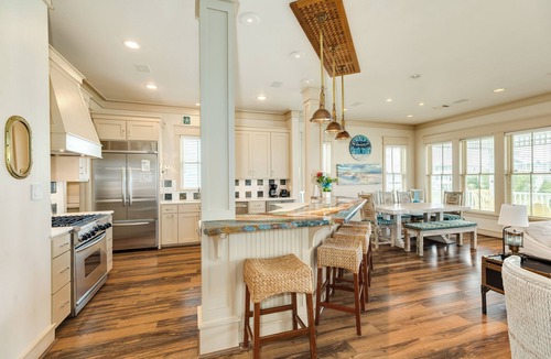 Beachside Village House | 3rd Row in Beachside Village - Elevator, 4 Decks, 2 Suites, 9 Miles to Downtown
