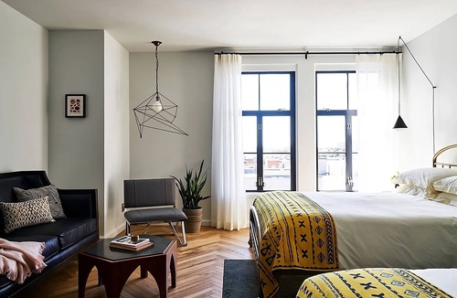Adams Morgan Hotel | 3x Monument Double Queen at The LINE Hotel Washington DC, Pets Stay For Free!