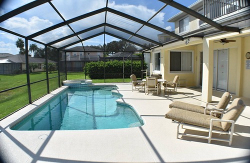 Sunset Lakes House | 4 Bed,3.5 Bath, 2 Masters Sf Pool/Kiddie Pool, Lakeside
