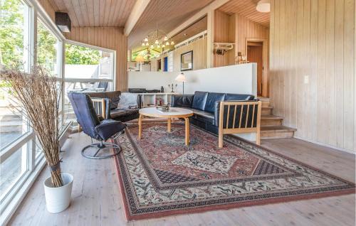 Hoeve Strand House | 4 Bedroom Beautiful Home In Asnæs