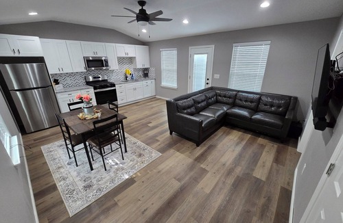 Smithville Cabin | 4-bedroom cabin in charming Smithville with WiFi, AC. Relax and unwind