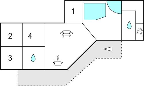 Klint House | 4 Bedroom Cozy Home In Nykøbing Sj