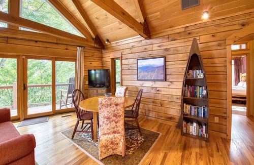 Waynesville House | 4 BR Mountain cabin with beautiful long range views in quiet gated community