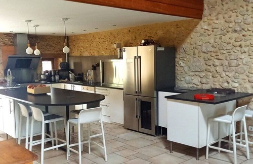 Montreal Villa | 4 clévacances stone property with pool secure, and comfortable