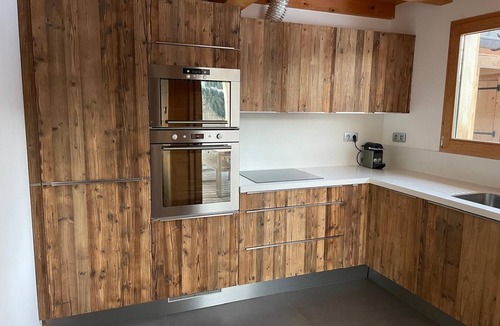 Notre-Dame-de-Bellecombe Ski Chalet | 4*contemporary chalet with breathtaking views, 350 m ski lift, in the heart of the diamond area