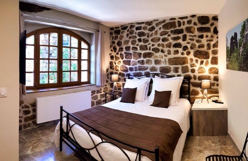 Chambonas House | 4**** Cottage - Heated swimming pool with panoramic view