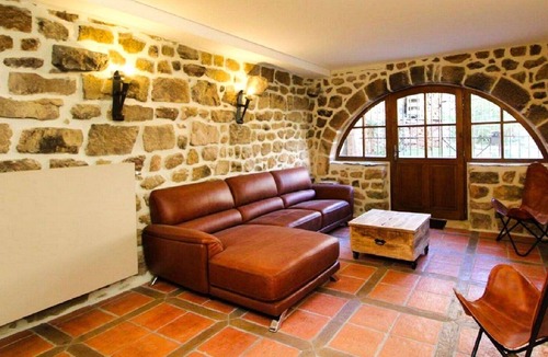Chambonas House | 4**** Cottage - Heated swimming pool with panoramic view