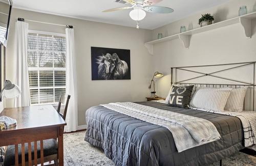 Southlake House | 4 King beds, 2 queen beds, and a futon. Private Pool, Fast Wifi