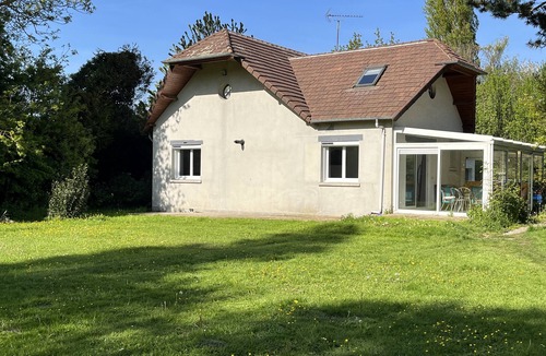 Ouville-la-Riviere House | 4 km from the sea, swimming pool, spa, bicycles, garden, river