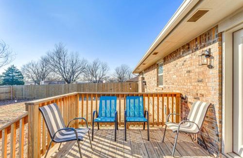 Guthrie House | 4 Mi to Dtwn Guthrie: Family Home w/Fire Pit!