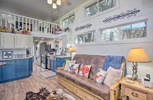 McKinney House | 4 Mi to Dtwn McKinney: Tiny Home w/Fireplace