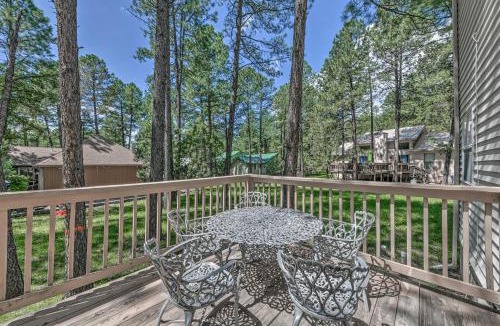 Ruidoso House | 4 Mi to Dtwn Ruidoso: Cabin w/Deck & Game Room!