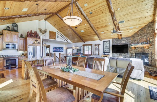 Big Bear City Cabin | 4 Mi to Snow Summit: Cabin w/Mtn Views & Decks