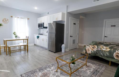 Ampere Apartment | 4 New Apts - 3 Bed Apt 1st Floor & 3 Bed Apt 2nd Floor - 1 Bed Studio Apt Ground Floor & 1 Bed Studio Apt Ground Floor near Penn Station EWR Airport Beth Israel Hospital Manhattan NYC