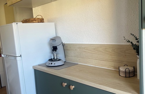 Lelex Apartment | 4-person studio with mountain view. Pets welcome.