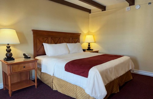 Western Division Hotel | 4 Refined King Suite with Two Pools, Hot Tub & Easy Access to Downtown Sights