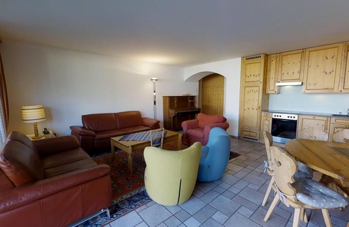 Celerina-Schlarigna Apartment | 4-roomed apartment on the ground floor, ca.