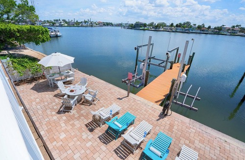 Indian Rocks Beach Condo | 4 Unit Beach Condo Building with dock, sleeps 24