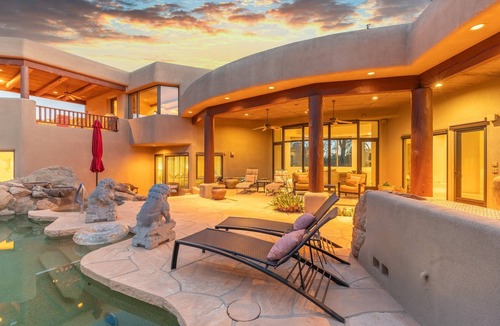 The Boulders House | 40 o/o Off thru Sept. Private Oasis w/Pool/Spa + Golf Cart. Family/Pet Friendly