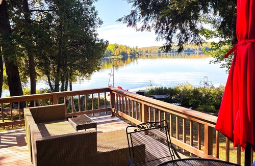 McMurrich/Monteith Cottage | 400 ft Lakefront w Canoe Kayaks SUP Sunsets Firepit