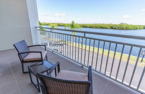 Ruskin Condo | 401 Getaway to a . · U401 Balcony w/River & Sunrise View! Resort Amenities! Free Parking/Wifi