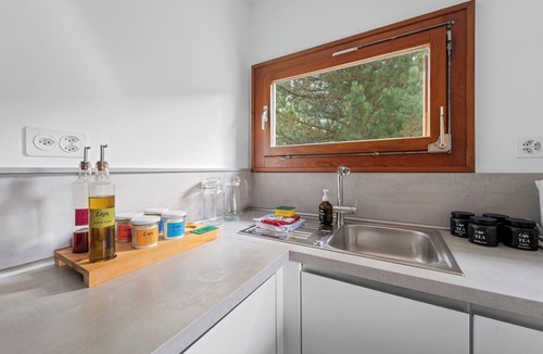 Surlej Apartment | 4½ - room apartment on the first floor, entrance with small wardrobe, living/d