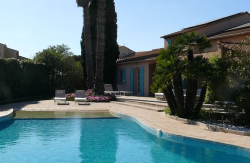 Marseillan Plage Villa | -45% may 16–may 23 🏡 Heated XXL Pool 🐾 Pets Welcome – Mediterranean Villa