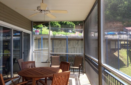 Lake Ozark Condo | 4BD/4BA Condo, Sleeps 10, Lake Front View, Steps from Pool, Family Fun!