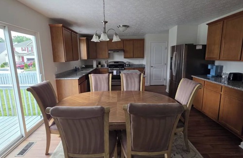 Reynoldsburg House | 4BR, 2.5BA Home - 2 Lounges + Deck + Open-Layout