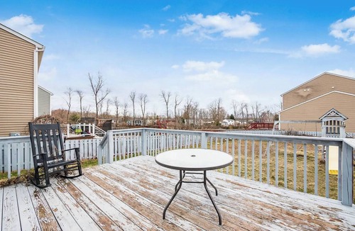 Reynoldsburg House | 4BR, 2.5BA Home - 2 Lounges + Deck + Open-Layout