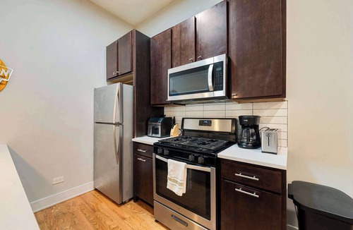 Heart of Chicago Apartment | 4BR/3.5BA Pilsen Retreat 10 Min from Downtown