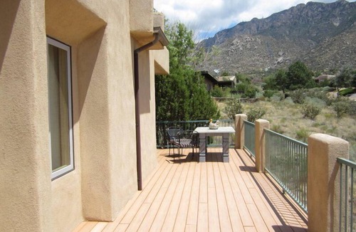 Sandia Heights South House | 4BR Adobe Home with Pool, Sandia Heights, 360 Degree View