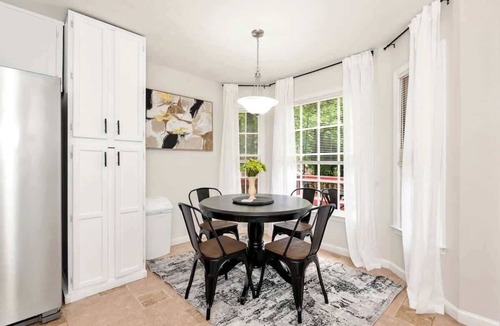 Lawrenceville House | 4BR house with Nature Views, and Firepit, Close to Trails