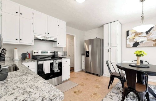 Lawrenceville House | 4BR house with Nature Views, and Firepit, Close to Trails