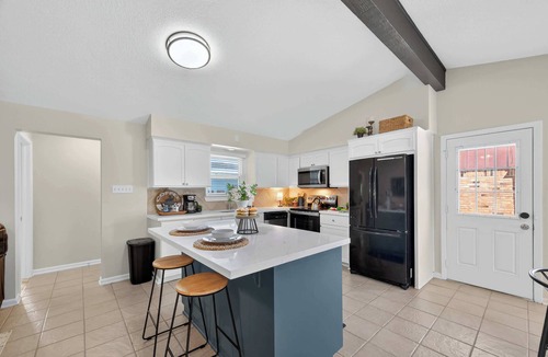 La Porte House | 4Br La Porte Private Sanctuary: Grill | Backyard | Office