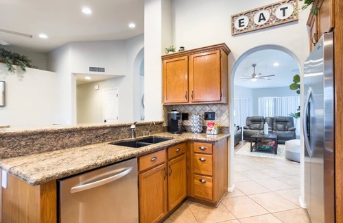 Chandler House | 4BR Oasis: Heated Pool + Games, Central Chandler