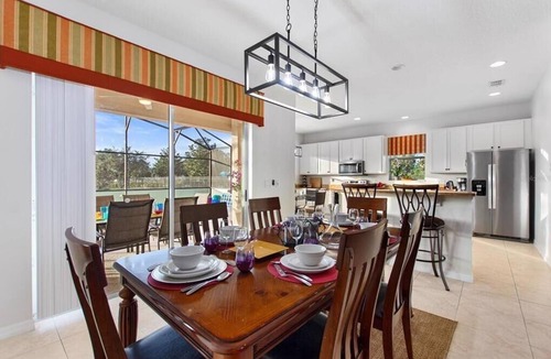 Crystal Cove Villa | 4BR Pool Villa with Spa, Near Disney - Gated Resort!