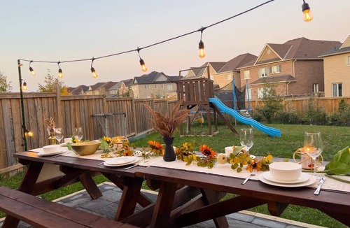 Oshawa Apartment | 4BR Retreat with Hot Tub, Bbq and Pool Table