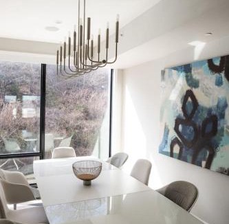 North Bergen House | 4BR Townhome with NYC Views