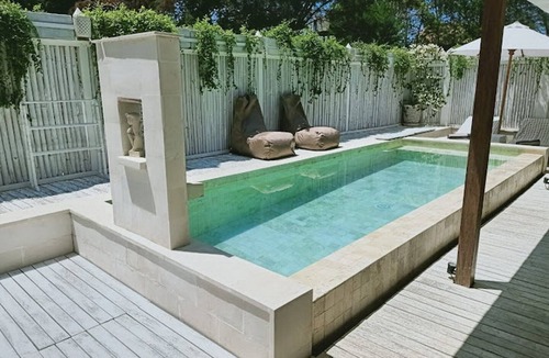 Gili Trawangan Villa | 4BR Villa with a beautiful Gili View - Private pool & reserved beach area!
