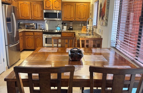Paradise Valley Village Condo | 4th Floor - Bldg 14 - Views of Pool 5, Golf Course & Mountains